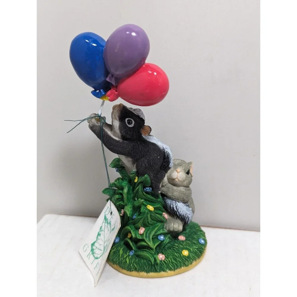 Fitz & Floyd Charming Tails 'Hang On!' Special Edition #98/600 Figurine- MIB